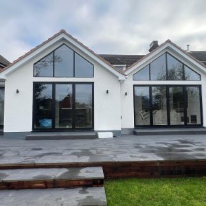 glass door