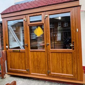 wooden door