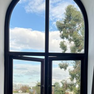 black window